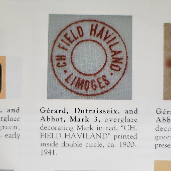 8 VTG Limoges France Porcelain Butter Pats | Pink Flowers, Gold Trim | 1900-1941 - Picture 10 of 11